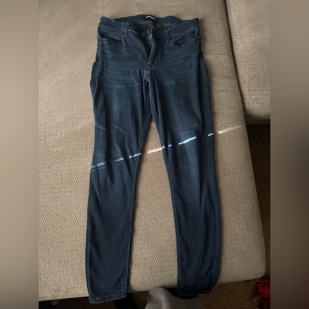 Express jeans legging mid rise size 12 regular